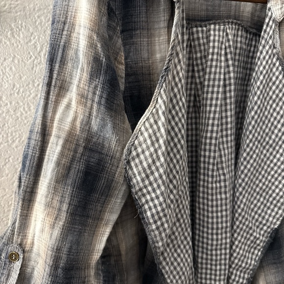 Hem & Thread Black and White Plaid Jacket - Picture 2 of 5